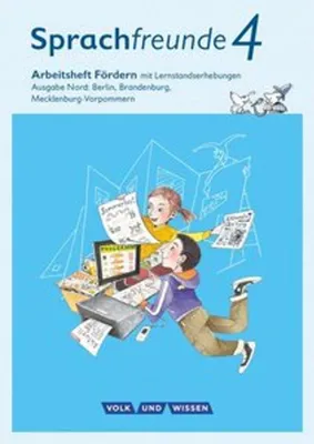 Immagine prodotto di Sprachfreunde 4. Schuljahr - Ausgabe Nord (Berlin, Brandenburg, Mecklenburg-Vorpommern) - Fördern