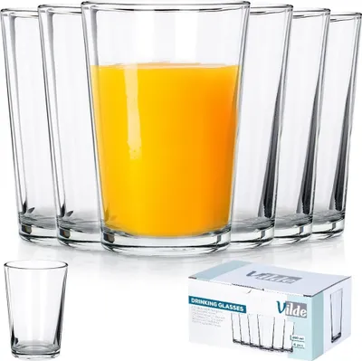 Produktbild von Vilde Gläser-Set Trinkgläser Wassergläser Saftgläser 200 ml 6 Stk.