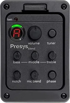 Produktbild von Gitarrenvorverstärker EQ Tuner Piezo Pickup Beat Parts Zubehör