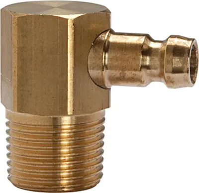 Produktbild von Riegler Temperier-Einstecknippel DN 6, 90°, mit Außengewinde, M8x0,75