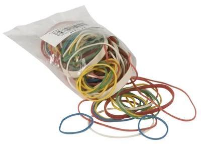 Immagine prodotto di Q-Connect® KF10630 Anelli in gomma, dimensioni Ø: assortite, contenuto: 25 g