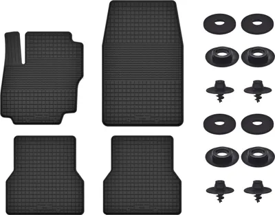 Produktbild von Gummimatten Mit Stoppern Für: Ford B-Max (2012-2017) Schwarz Set