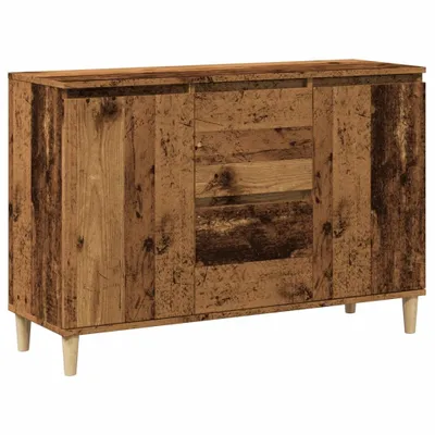 Image de Buffet vieux bois 102x35x70 cm bois d'ingénierie