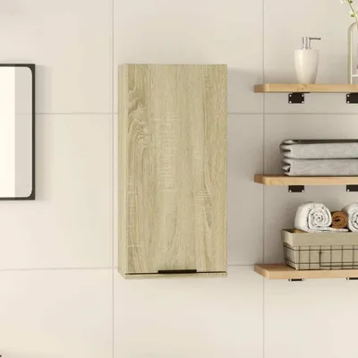 Produktbild von "2026 Promotion" Wand-Badschrank - Badezimmerschrank - Sonoma-Eiche 32x20x67 cm - Badezimmer CC30764