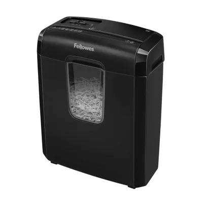 Produktbild von Fellowes Powershred 6C, Kreuzschreddern, 22 cm, 4 x 35 mm, 11 l, 300 mm/min, 6 Blätter