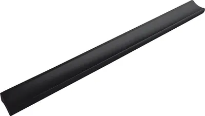 Produktbild von Alles im Griff Möbelgriff Alto LA 192mm - flacher Schubladengriff Breite 230mm - ideal als Griff für Schubladen, Aluminium schwarz matt