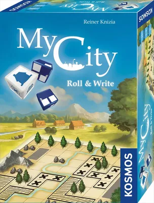 Immagine prodotto di KOSMOS My City Roll & Write, Würfelspiel, Familienspiel, Gesellschaftsspiel, ab 10 Jahren, 682385
