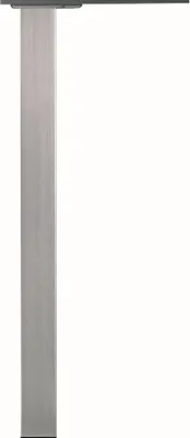 Immagine prodotto di Piede da tavolo Quadra, 87 cm, regolabile in altezza (+1 cm), in acciaio inossidabile, a forma quadrata