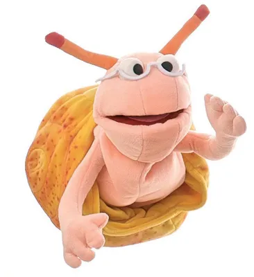 Produktbild von Living Puppets Handpuppe Schnecke Finchen Sesamstrasse SE105 45 cm