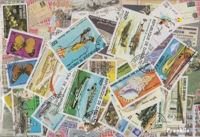 Produktbild von Briefmarken Dschibuti 25 verschiedene Marken