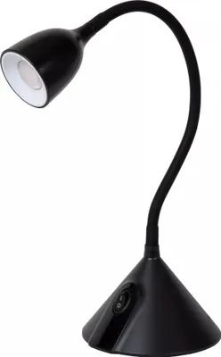 Zdjęcie produktu dla Lampka na biurko czarna regulowana LED 3.2W Milo Lucide