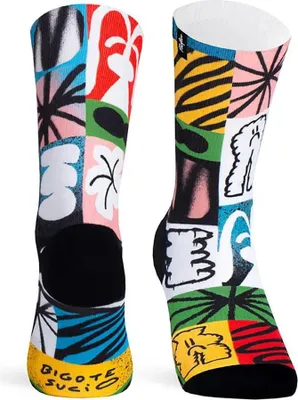 Produktbild von Pacific Socks Trashart Half Lange Socken Mehrfarbig EU 37-41 Herren,Damen Mehrfarbig EU 37-41