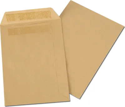 Produktbild von GPV Versandtaschen C5 162 x 229 mm braun Gewicht: 90 g 500 Versandtaschen
