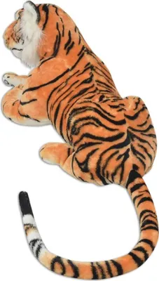 Produktbild von Cloris DesignMöbel Kuscheltiere - Braun Tiger Kuscheltier Plüsch Braun XXL Schlichtes8513293