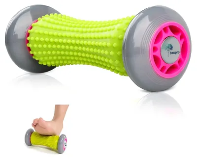 Produktbild von Fußmassageroller, ergonomisches Design, für plantarfasziitis, 1 Stück, zur Muskelentspannung