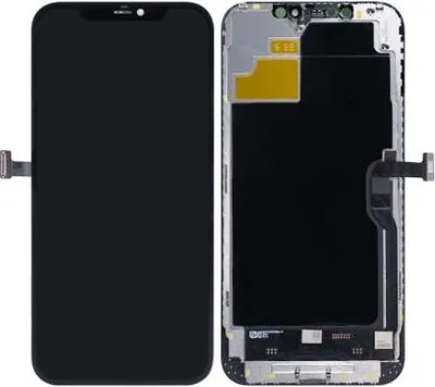 Produktbild von LCD Display (SOFT OLED) + Touchscreen kompatibel mit Apple iPhone 12 Pro Max, schwarz