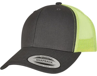 Produktbild von FLEXFIT Zweifarbige Retro-Trucker-Kappe
