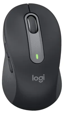 Zdjęcie produktu dla Logitech Signature MK650 Combo for Business, Bezprzewodowy, Bluetooth, Membranowa, QWERTY, Grafitowy, Dołączona myszka