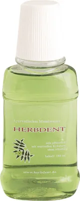 Produktbild von Herbdent ayurvedisches Mundwasser 160ml