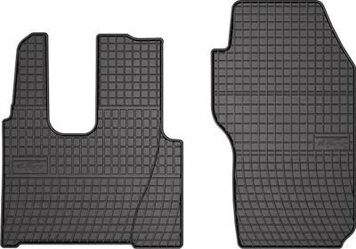 Zdjęcie produktu dla 2012-2020 Mercedes Actros MP4 niepneumatyczne dywaniki gumowe czarne 2 szt