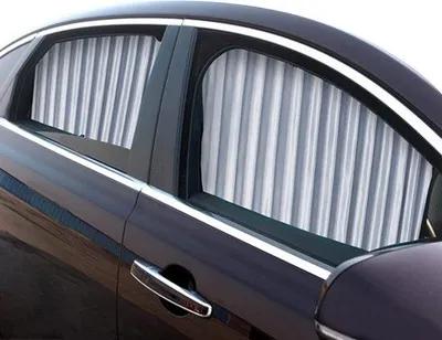 Image de Rideau pare-soleil, protection contre les UV et la chaleur, à fixation magnétique