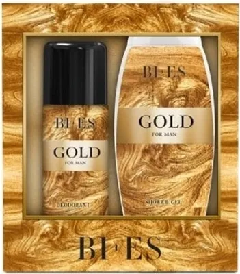 Zdjęcie produktu dla Bi-es Zestaw Gold Żel + Dezodorant 150 ml