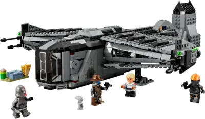 Immagine prodotto di LEGO 75323 Star Wars The Justifier, astronave giocattolo costruibile con minifigure Cad Bane e droide Todo 360, set The Bad Batch per bambini