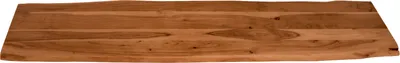 Produktbild von Tischplatte Baumkante Akazie Nussbaum 180 x 40 cm CURTIS