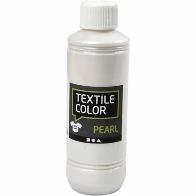 Produktbild von Creativ Company Textilfarbe Perlmutt - deckende Stofffarbe 250ml