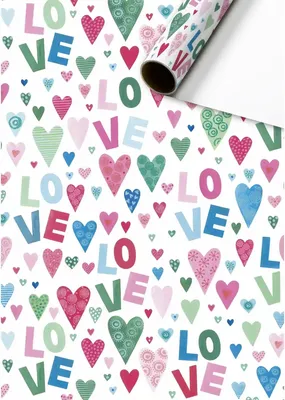 Produktbild von Geschenkpapier 70x200cm Hanni pi