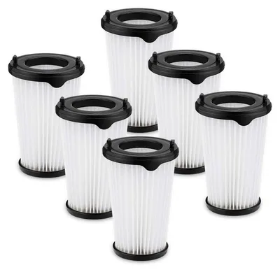 Produktbild von 6 Stück CX7 & QX8 Filterset Kompatibel mit AEG Staubsaugern der Modelle AEG CX7-2 & QX8, HEPA-Ersatzfilter Passend für CX7-2-45an, CX7-2-i360, CX7-2-s360
