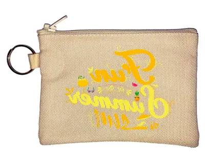 Produktbild von Schlüsselanhänger Münzbörse Beige