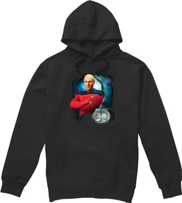 Obrázek produktu pro Star Trek - Pánská mikina s kapucí "30" TV8144 (M) (Black)