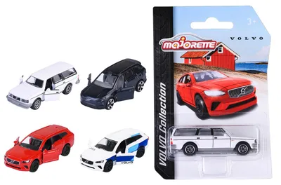 Productafbeelding van Speelgoedauto Volvo - Metaal - 7,5 cm - Vrijloop - Vanaf 3 jaar