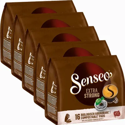 Immagine prodotto di SENSEO Pads Extra Strong Senseopads 5 x 16 bevande - 80 pads