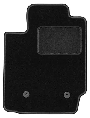 Zdjęcie produktu dla Dywanik samochodowy welurowy kierowcy do Toyota Corolla E12 / E13 (2002-2007, hatchback, kombi, sedan) czarny, dopasowany