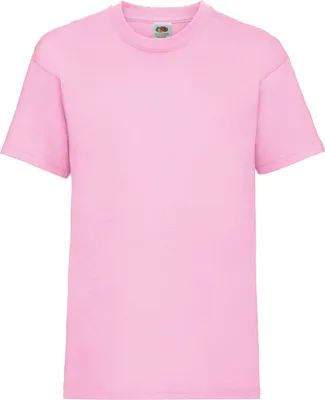 Produktbild von Fruit of the Loom Valueweight T Kids Farbe: rose Größe: 92
