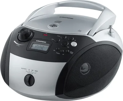Produktbild von Grundig GRB 3000 BT Digital 3 W czarny, srebrny