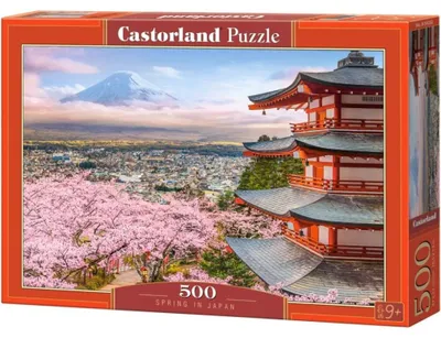 Zdjęcie produktu dla Puzzle 500 Spring in Japan B-54282