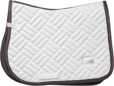 Produktbild von Equestrian Stockholm Springschabacke Modern White Dark Violet Schabracke White Dark Violet Cob