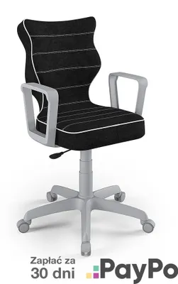 Zdjęcie produktu dla Krzesło Wzrostowe Dla Dzieci I Młodzieży, Ergonomiczne Krzesło Do Biurka, Dla Osób O Wzroście 159-188 Cm, Kolor: Szary (Visto 01)