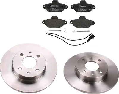 Produktbild von Bremsscheiben Bremsbeläge vorne für Fiat Alfa Romeo Lancia 71771044