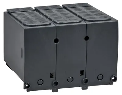 Produktbild von Schneider Electric LV432593, Anschlussblockabdeckung, 1 Stück(e), Schwarz, IP40, 251 g, 170 mm