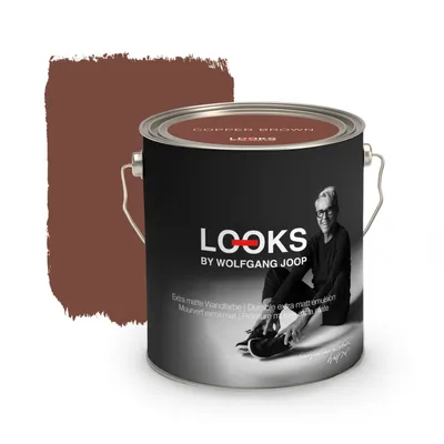 Produktbild von LOOKS by Wolfgang Joop Wandfarbe Copper Brown 2,5 l