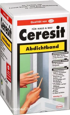 Produktbild von 5 m Ceresit Abdichtband 12 cm breit grau