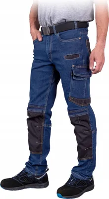 Zdjęcie produktu dla Spodnie robocze do pasa JEANSOWE JEANS303-T 46