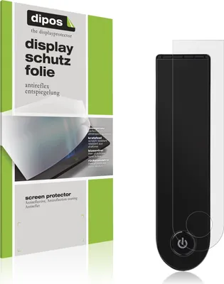 Produktbild von 4x Schutzfolie für Xiaomi Scooter 5 (40mmx130mm) matt Displayschutzfolie Folie Display Schutz dipos