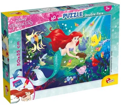 Produktbild von Puzzle dwustronne 60 Mała Syrenka