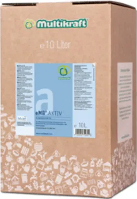 Produktbild von Multikraft eMB Aktiv 10 Liter Bag in Box Fördert den geruchlosen Abbau von schwer abbaubaren Substanzen