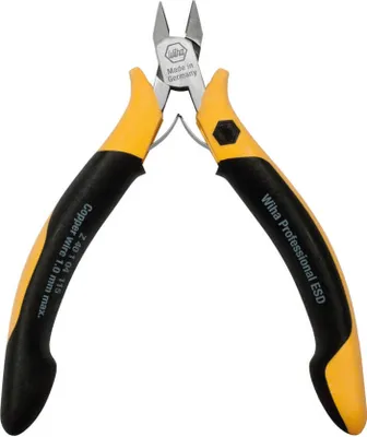 Obrázok produktu pre Wiha Z 40 1 04, Diagonálne kliešte, Uhlíková oceľ, Čierna, Žltá, 115 mm, 63,5 g